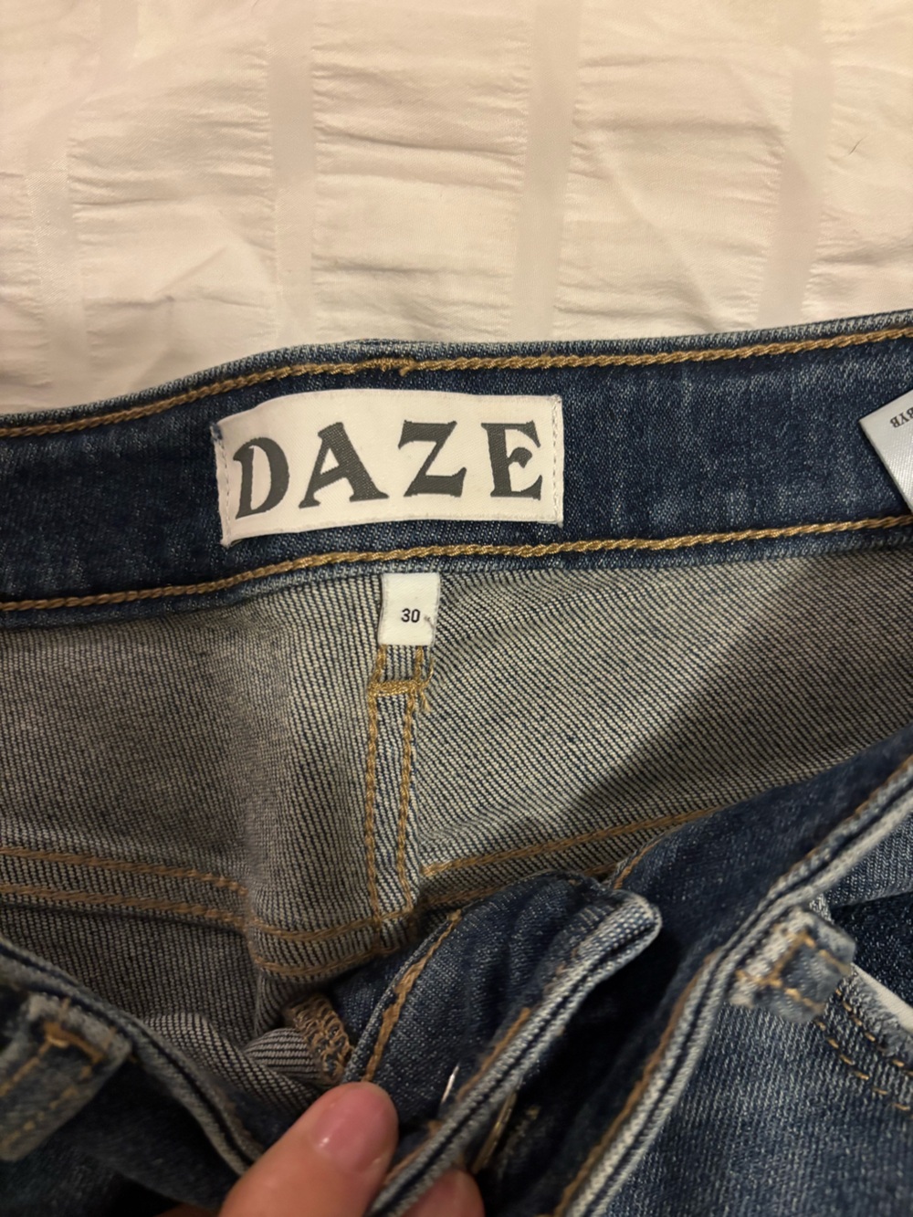 Daze Denim straight leg jeans